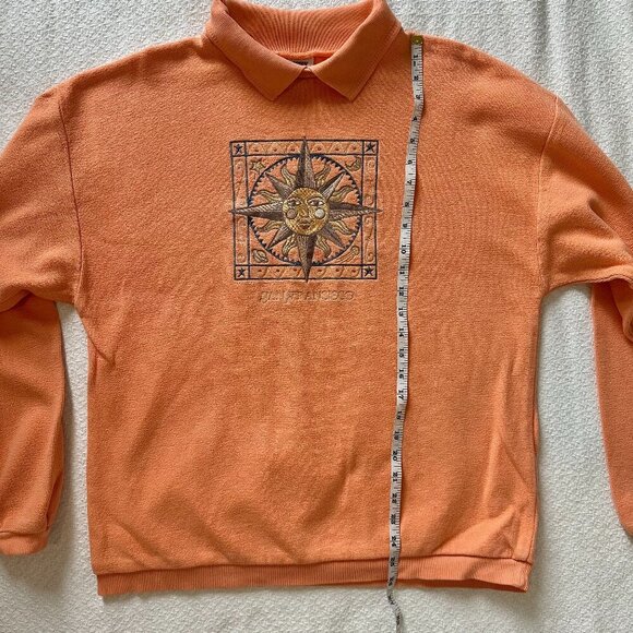 Vintage San Francisco Sweater Retro Sun Sweatshirt - Picture 6 of 9